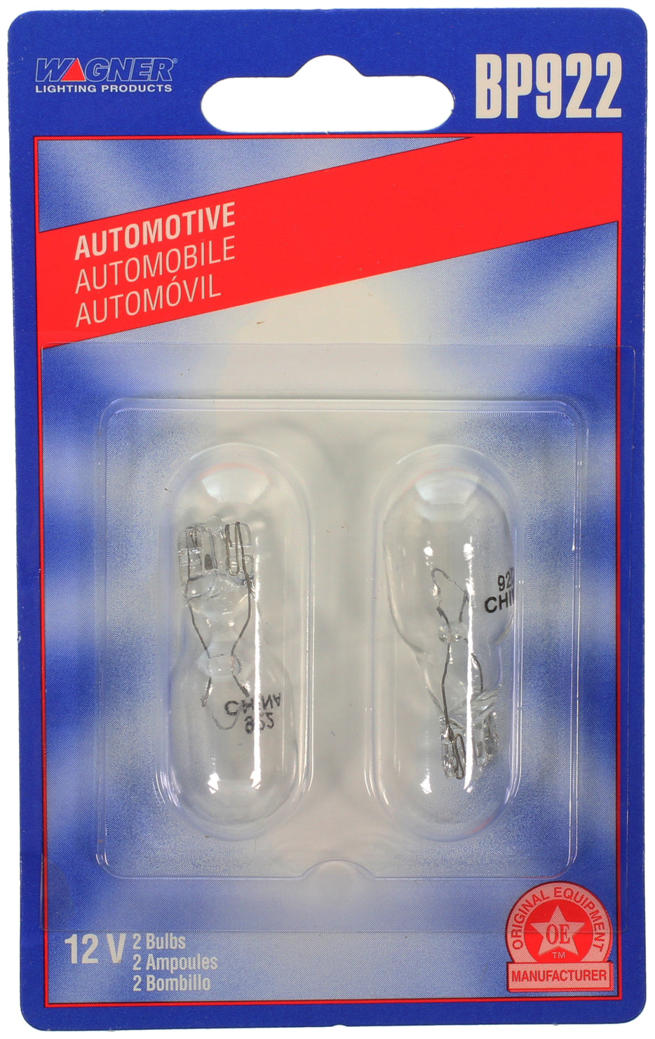 Wagner Lighting Bp922 Center High Mount Stop Light Bulb||bp922_P02_Pkg.Jpg||94||w31bp922||1043611