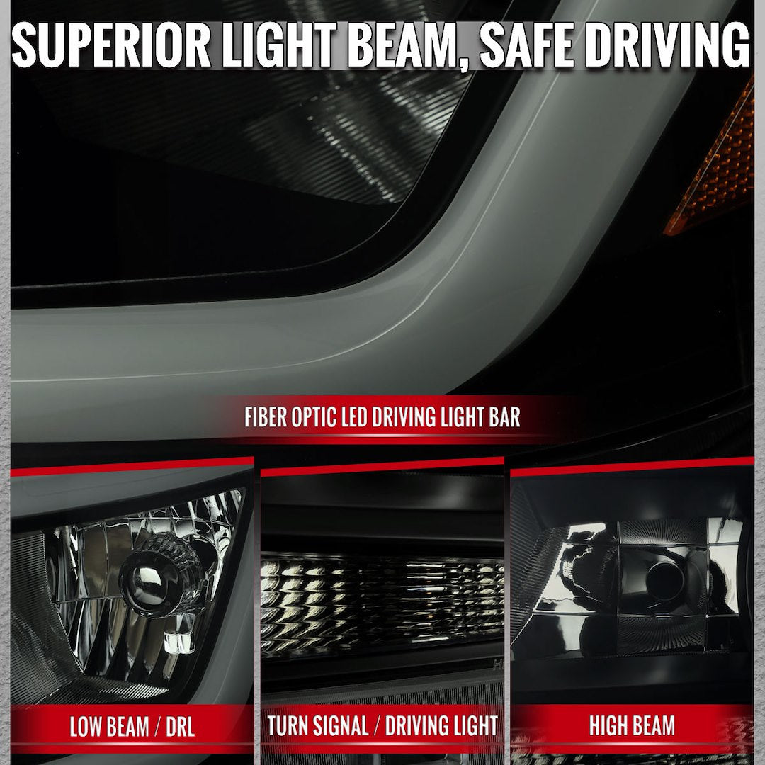 Spec-D Tuning 2lh-Col15sm-G3-Rs Headlight Assembly||2lh-Col15sm-G3-Rs_2.Jpg||87||sdtol15smg3rs||2260510