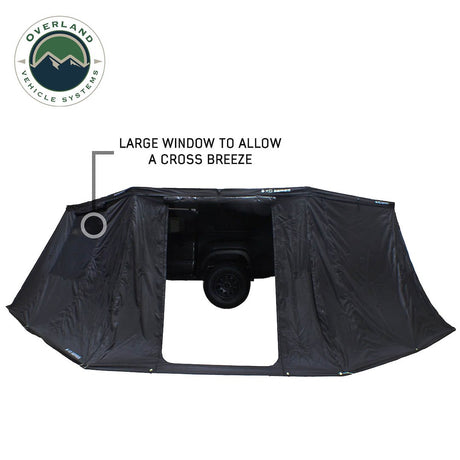 Overland Vehicle Systems 19690023 Awning - Roof Rack Kit Component||xd 270 Awning With Walls Presentation_02.Jpg||86||ovs19690023||1560018