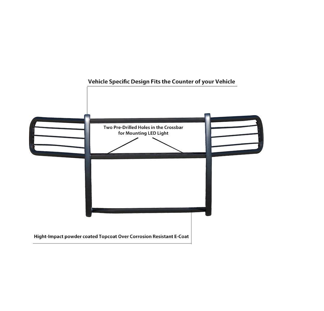 Product of Black Horse Offroad 17FP11MA Grille Guard  