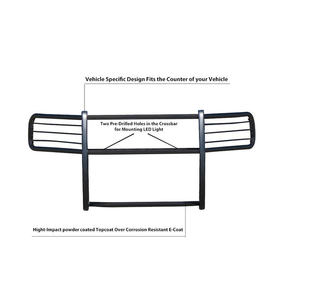 Product of Black Horse Offroad 17FP11MA Grille Guard  