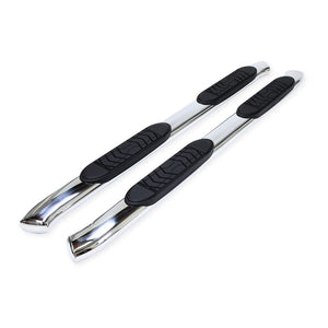 Product of TrailFX A7092S TFX 5" Oval Bent Side Bars Nerf Bar With Surface Steps 