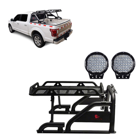 Product of Black Horse Offroad WRB-001BK-PL69B  Truck Bed Bar 
