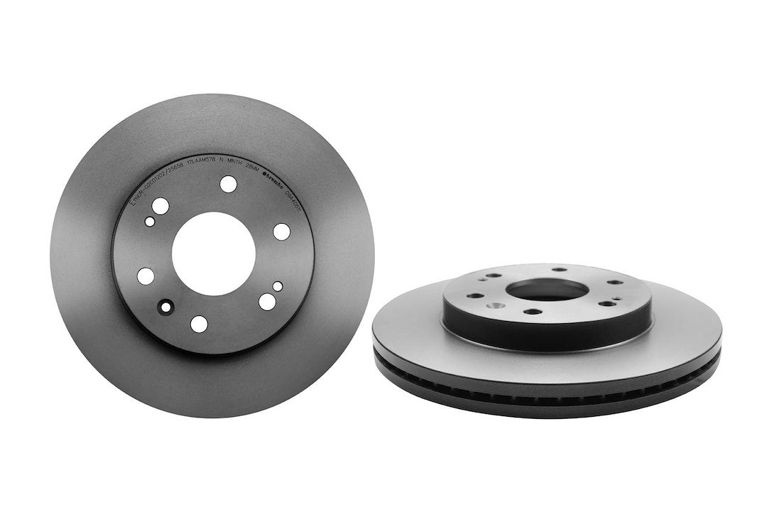 Product of Brembo 09A40611C02 Vented 1 Piece Brake Rotor 