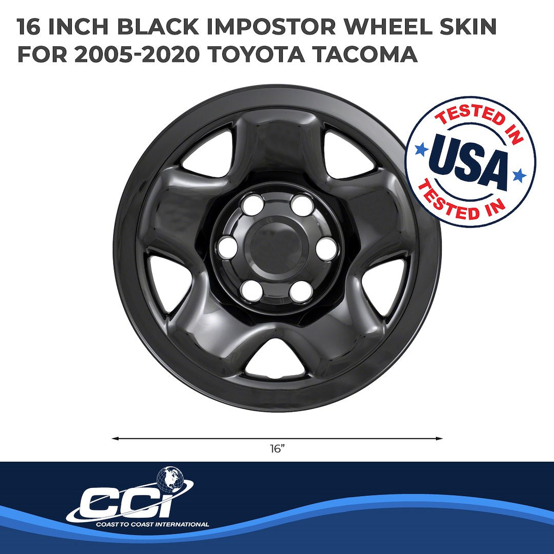 Product of Coast To Coast IWCIMP68BLK Black Set Of 4 
