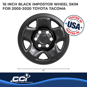 Product of Coast To Coast IWCIMP68BLK Black Set Of 4 