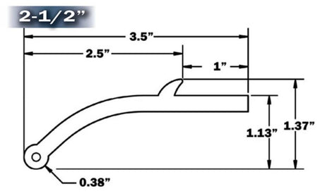 Product of Pacer Performance 52-189 Non-Exposed Fasteners Black Fender Flare - Set Of 4 