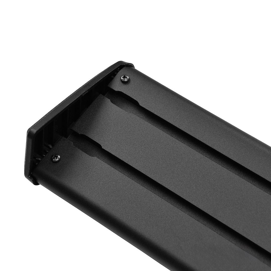 Product of Westin Automotive 28-534735 Black Powder Coated Oval Nerf Bar - Truck Wheel To Wheel 