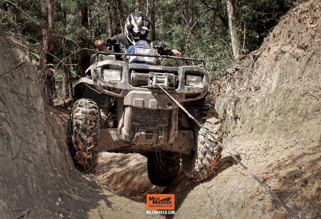 Product of Mile Marker 77-50105BW 2500 Pound ATV/ UTV Winch 
