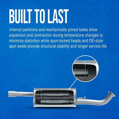 Product of Walker Exhaust 18929 SoundFX Direct Fit Steel Exhaust Muffler 