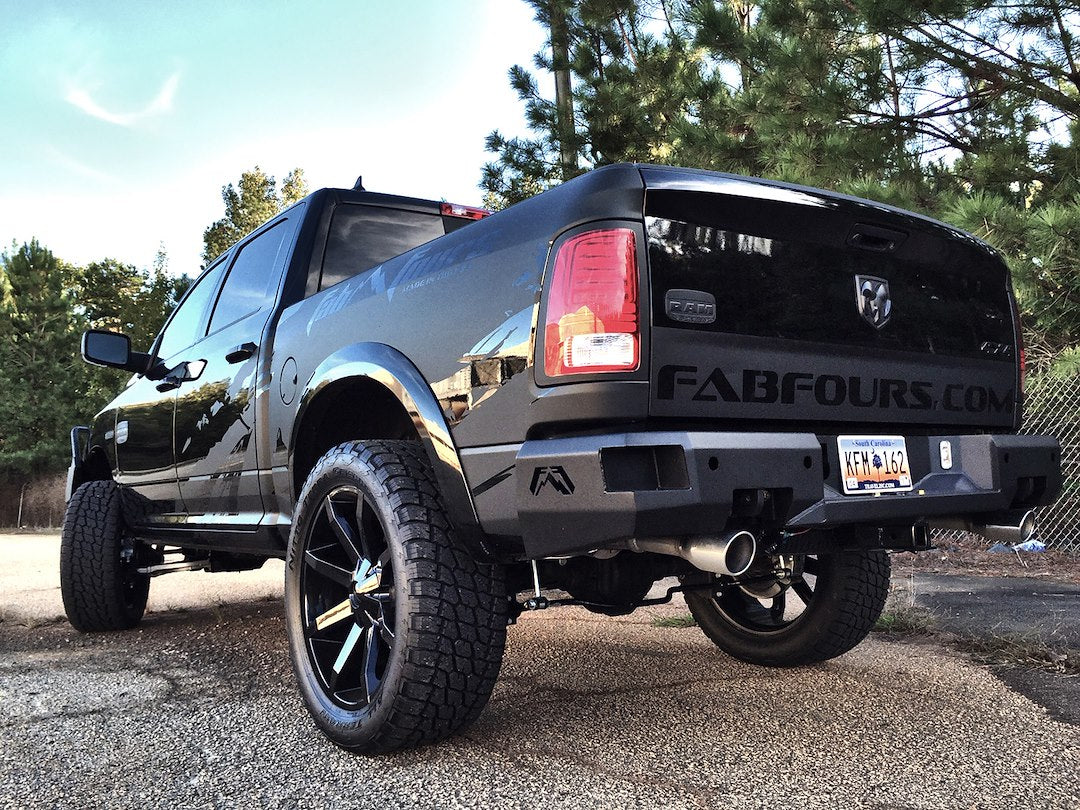Product of Fab Fours DR09-W2952-1 Premium Steel Matte Powder Coated Bumper 
