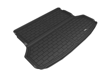 Product of 3D Mats M1SB0241309 Black Thermoplastic Rubber Of Carbon Fiber Texture To Back Of 2nd Seat Cargo Area Liner 