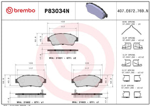 Brembo P83034n Brake Pad||p83034n_2.Jpg||86||brmp83034n||2091800