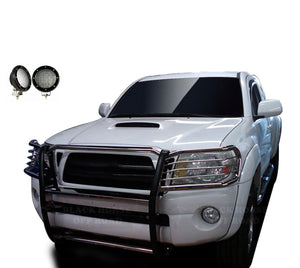 Product of Black Horse Offroad 17A096400MSS-PLFB Grille Guard  