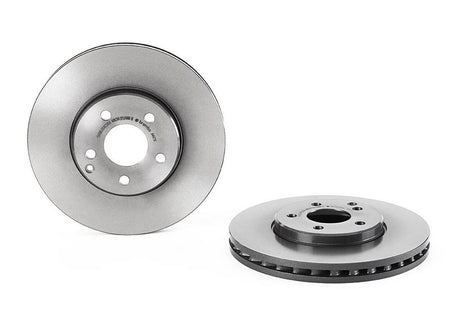 Product of Brembo 09A44711C02 Vented 1 Piece Brake Rotor 