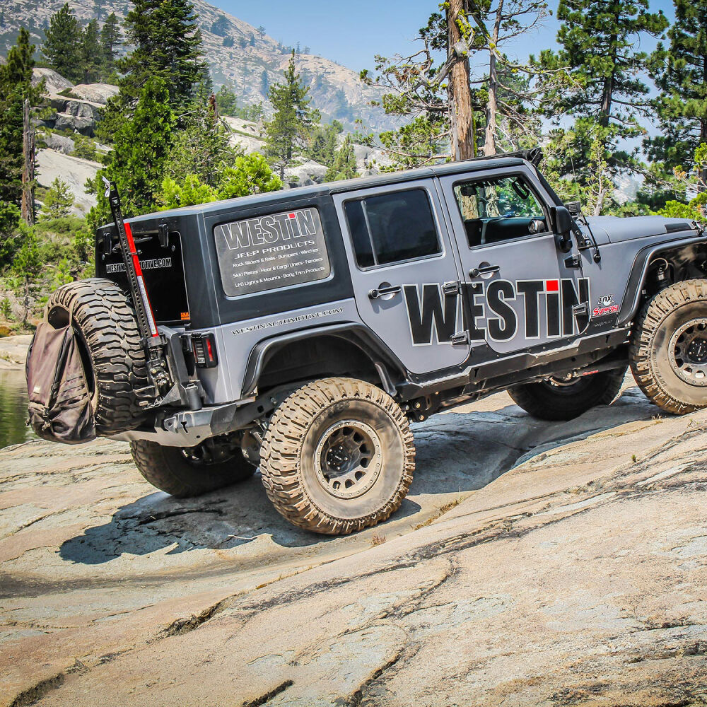 Product of Westin Automotive 59-82015A WJ2 Series Steel Textured Bumper 