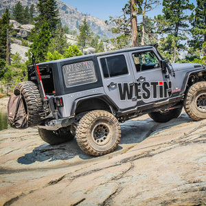 Product of Westin Automotive 59-82015A WJ2 Series Steel Textured Bumper 