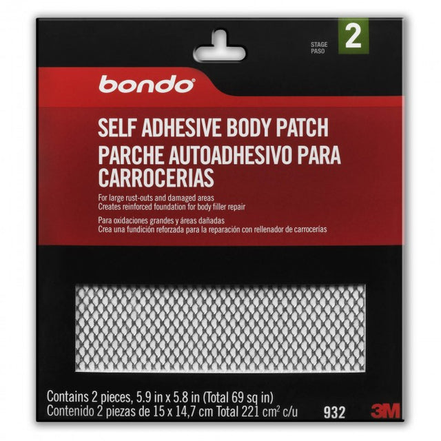 Bondo 932 Body Patch||bondo-Self-Adhesive-Patch-932.Jpg||85||b56932||1050304