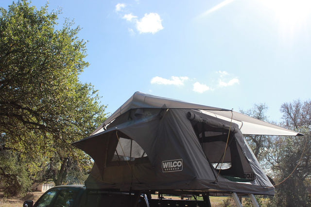 Product of WILCO Off-Road ADVXP1-G Vehicle Rooftop Fabric Tent Sleeps 2 Adults 