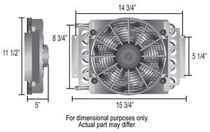 Product of Derale 15800 Fluid Cooler