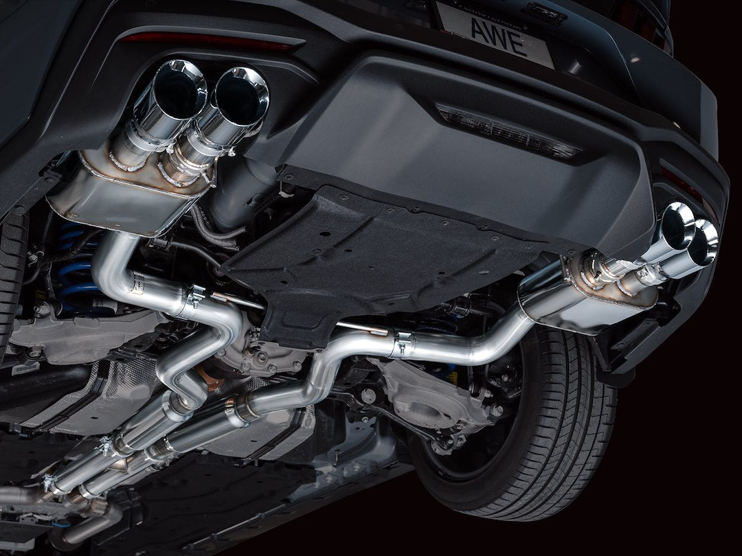 Product of AWE Tuning 3025-42650 SwitchPath ™ Cat-Back System Dual Exhaust System Kit 