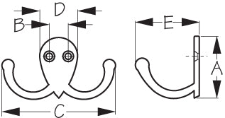 Sea Dog 671510-1 Multi Purpose Hook||671510-1_1.Jpg||86||sdg6715101||1271954