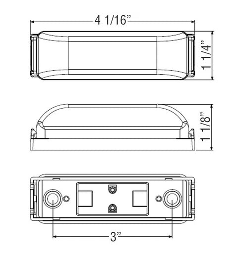 Product of Optronics Mcl63abp Clearance Light