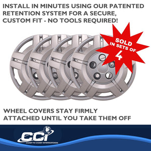 Product of Coast To Coast IWC54516S Silver Set Of 4 