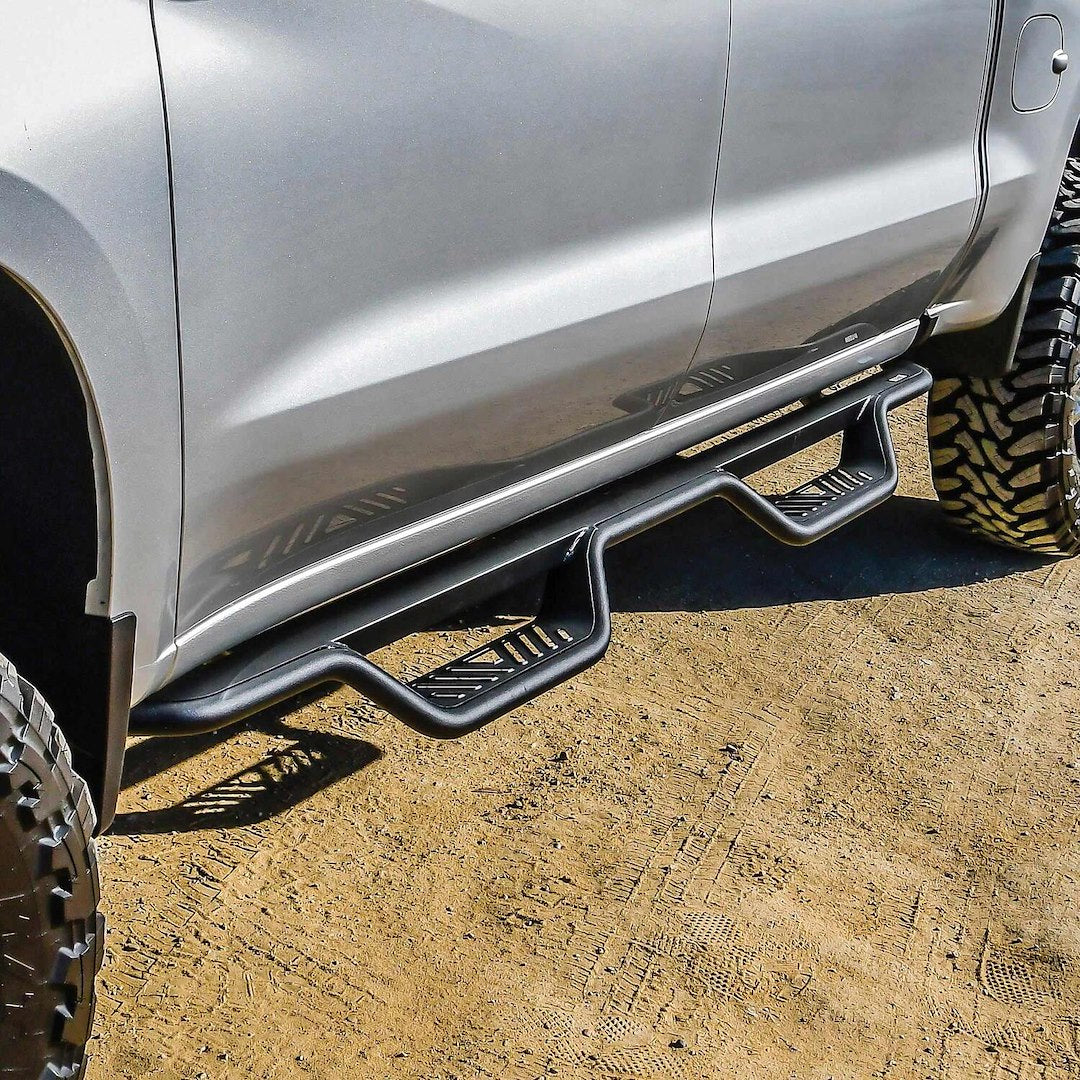 Product of Westin Automotive 20-14135 Outlaw Nerf Bar With Drop Down Steps 