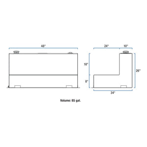 Uws St-85-L-Mb Liquid Transfer Tank||st-85-L-Mb_3008x1990_Ca.Jpg||89||u22st85lmb||1712206