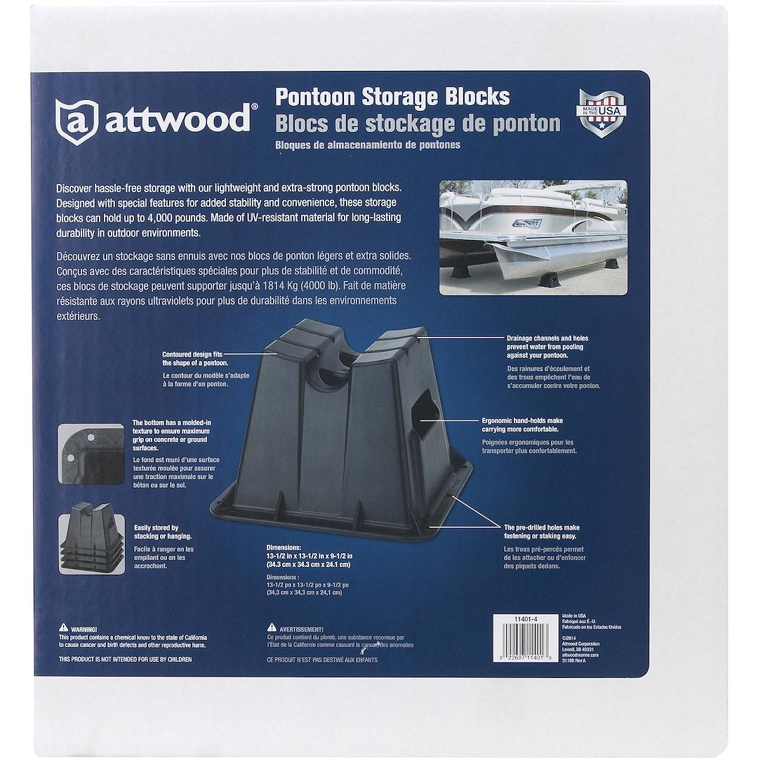 Attwood Marine 11401-4 Pontoon Boat Storage Block||11401_Pontoon_Storage_Blocks_Side.Jpeg||92||a7j114014||1130854