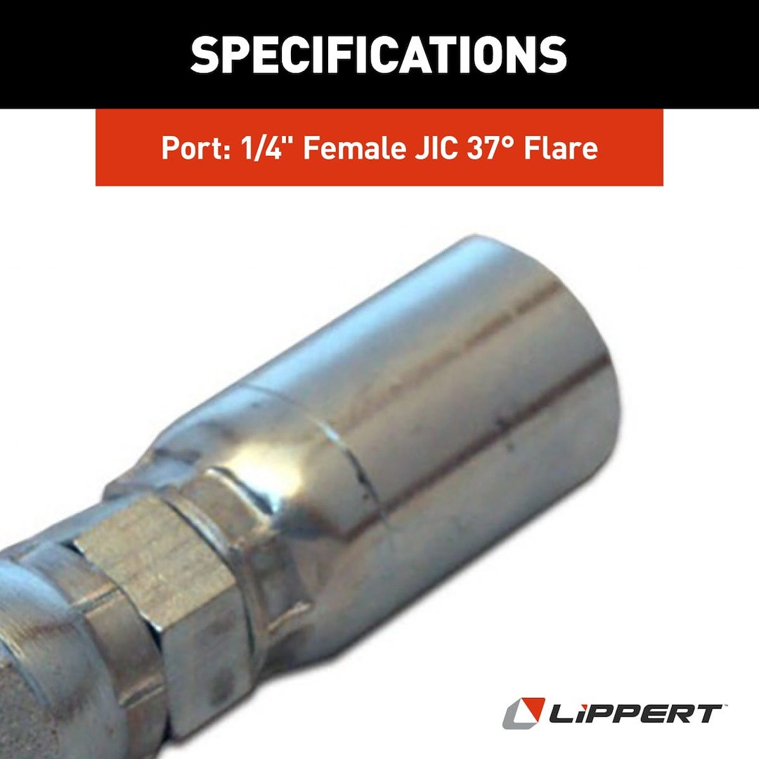 Product of Lippert Components 138416 Hose End Fitting