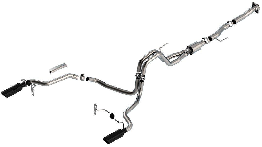 Product of Borla 140869BC ATAK ® Series Cat Back System Single Exhaust System Kit 