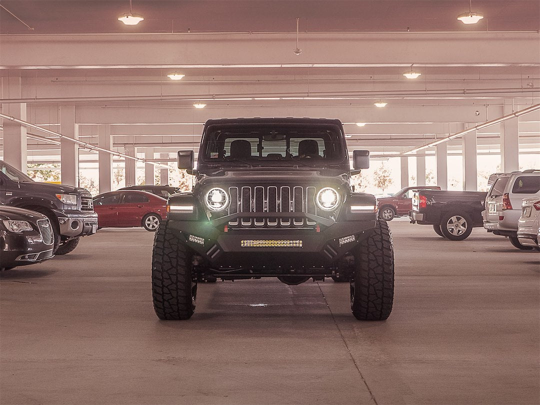 Product of Road Armor 5183XF0B SPARTAN™ Steel Powder Coated Bumper 