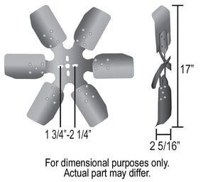 Derale 17317 Cooling Fan||17317-Dimensions.Jpg||87||d6517317||1571293
