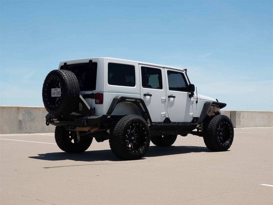 Product of Road Armor 507AFR0B Non-Exposed Fasteners Black Fender Flare - 