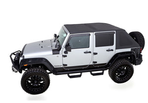 Product of Rampage 139935 Fastback Top Black Diamond Sailcloth Fabric Soft Top 