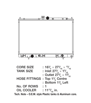 Product of Csf 3130 Radiator