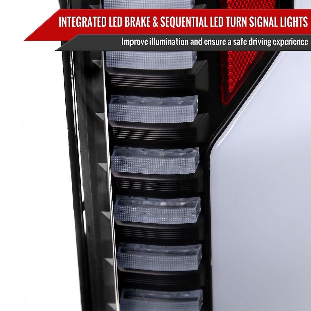 Spec-D Tuning Lt-F15015jmled-Sq-Rs Tail Light Assembly||||89||sdtltf15015jm||1918970