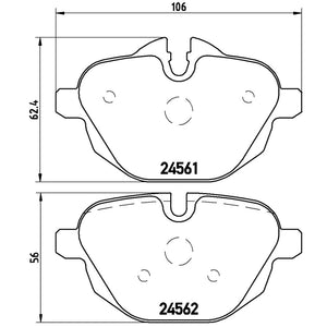 Brembo P06064x Brake Pad||p06064x_Drw.Jpg||88||brmp06064x||1754900