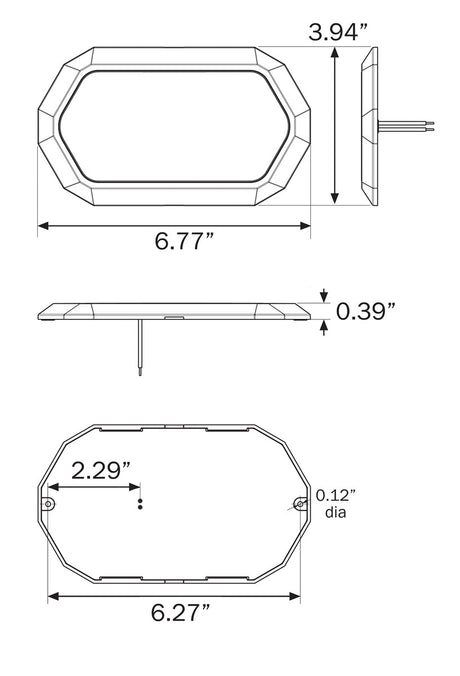 Product of Optronics Ill03cehb Dome Light - Led