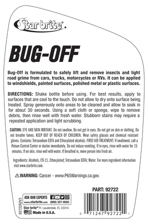 Star Brite 092722 Bug And Tar Remover||092722_3.Png||88||s2r092722||1501693