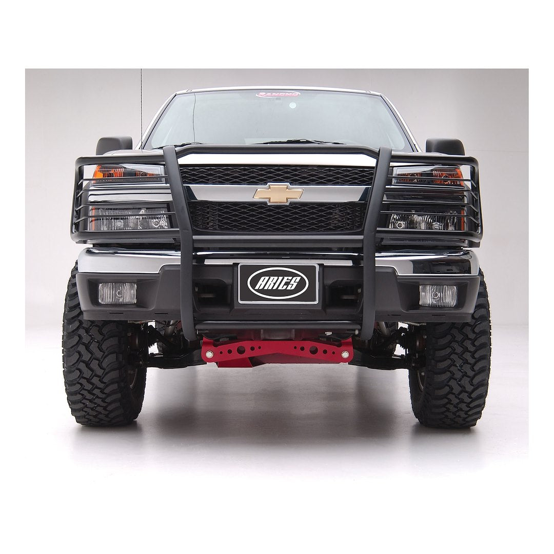 Product of Aries 4080 Grille Guard 1-Piece Black Semi Gloss Powder Coated 