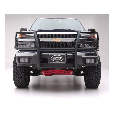 Product of Aries 4080 Grille Guard 1-Piece Black Semi Gloss Powder Coated 
