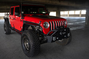 Dv8 Offroad Fdgl-07 Fender Flare||2020-2023_Jeep-Gladiator-Jt-Slim-Fender-Flares_Installed-09.Jpg||95||dv8fdgl07||1627473