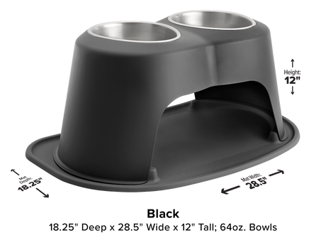 Weathertech (Usa) Dhc6412bkbk Pet Dish||petcomfort_Dh_Cm_6412_Black.Png||85||w24hc6412bkbk||1505812