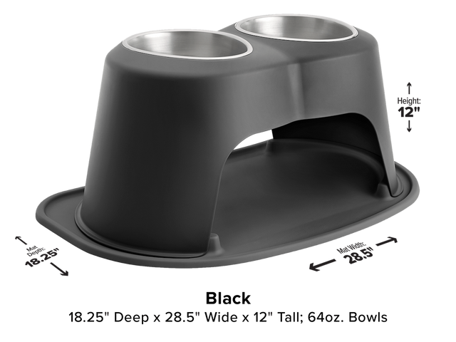 Weathertech (Usa) Dhc6412bkbk Pet Dish||petcomfort_Dh_Cm_6412_Black.Png||85||w24hc6412bkbk||1505812