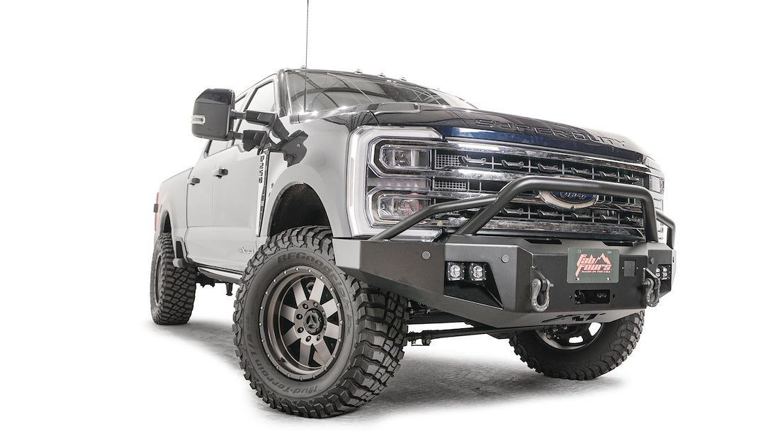 Product of Fab Fours FS23-A5952-1 Premium Steel Powder Coated Bumper 