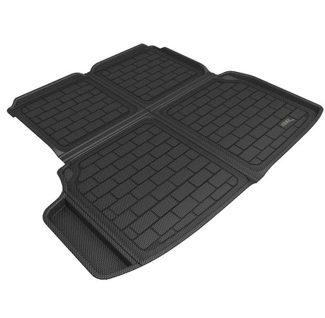Product of 3D Mats M1MB1671309 Black Thermoplastic Rubber Of Carbon Fiber Texture Behind 2nd Seat Cargo Area Liner 