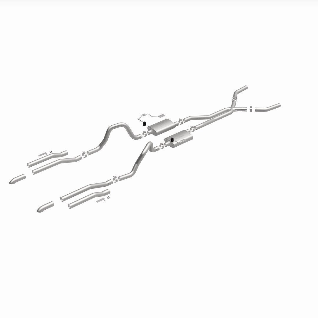 Product of Magnaflow Performance 19303 Street Cat-Back System Dual Exhaust System Kit 